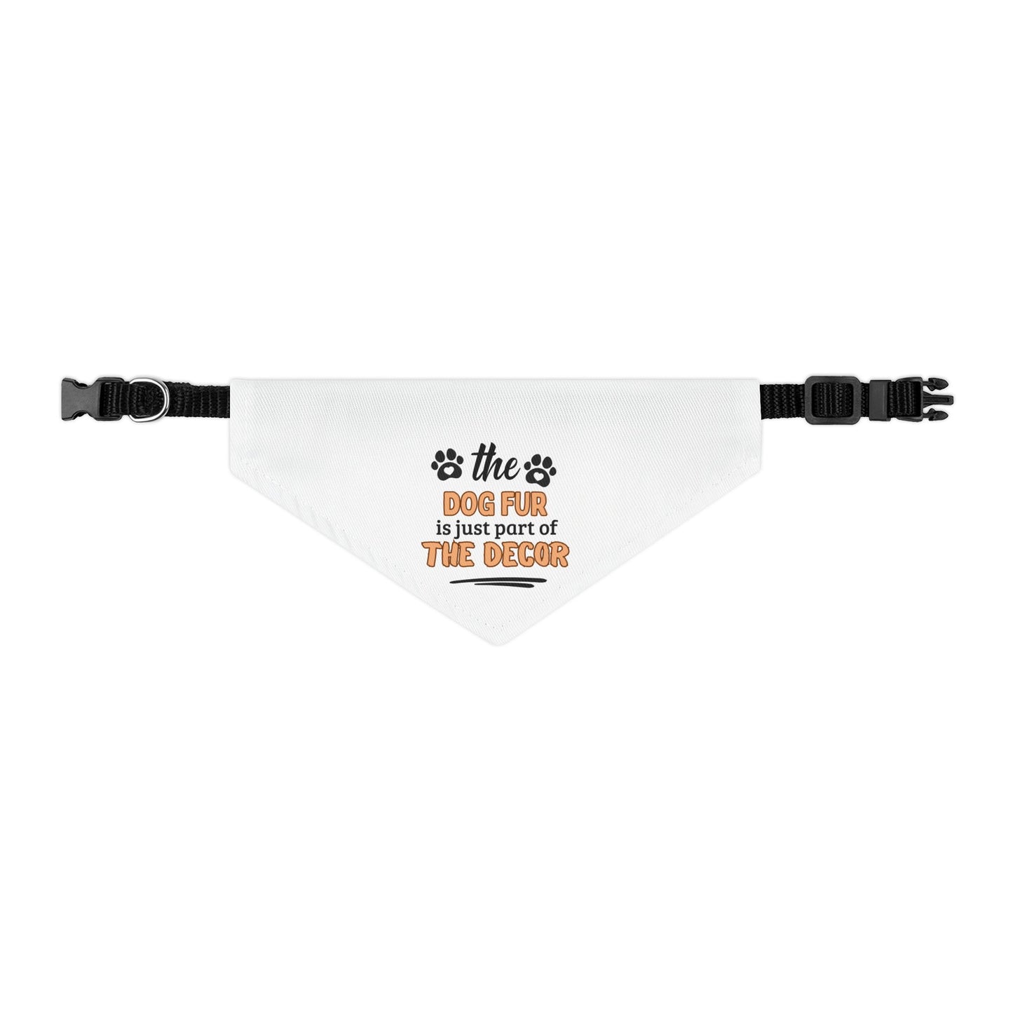 Dog Fur Bandana Collar