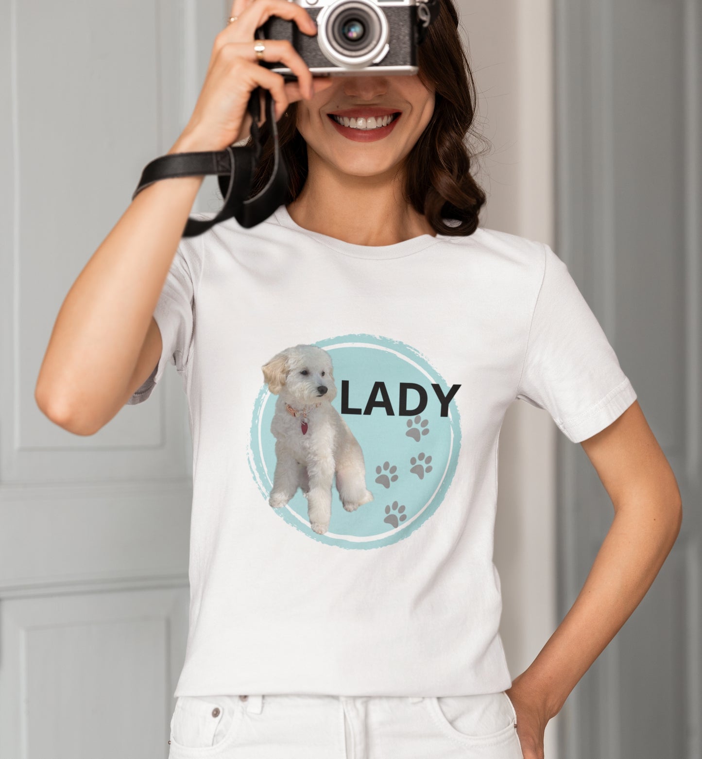 Personalized Name+Photo T-shirt