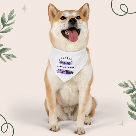 Human Love Bandana Collar