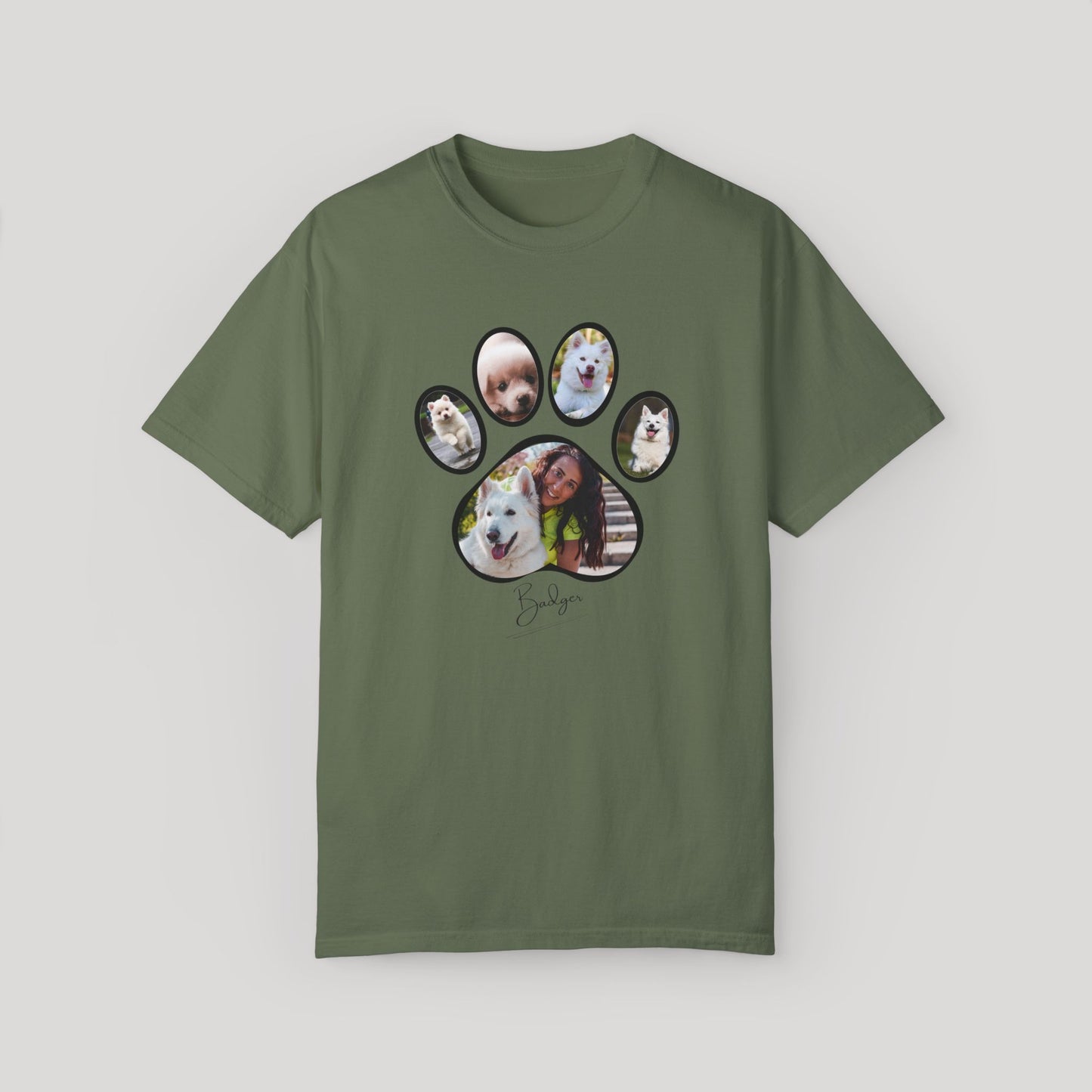 Personalized Name+Photos (5) T-shirt