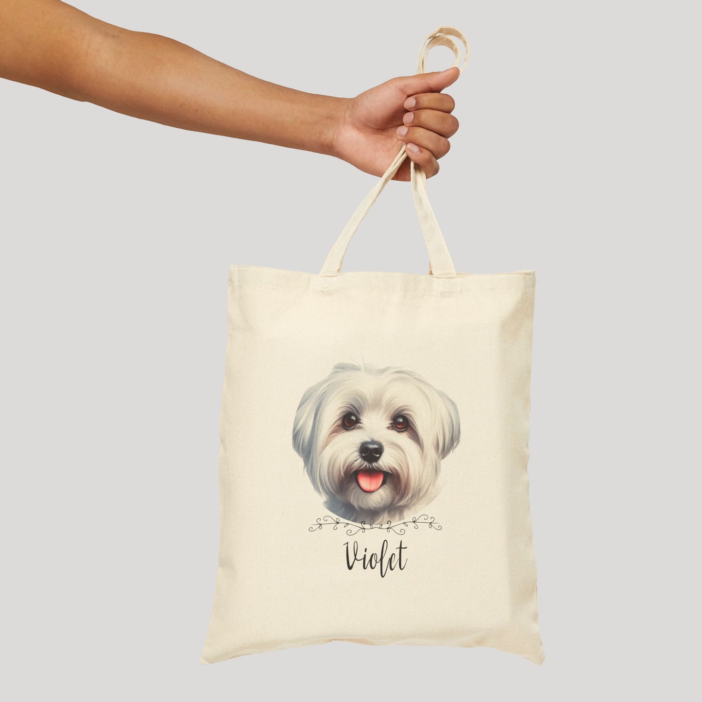 Personalized Name+Photo Tote Bag