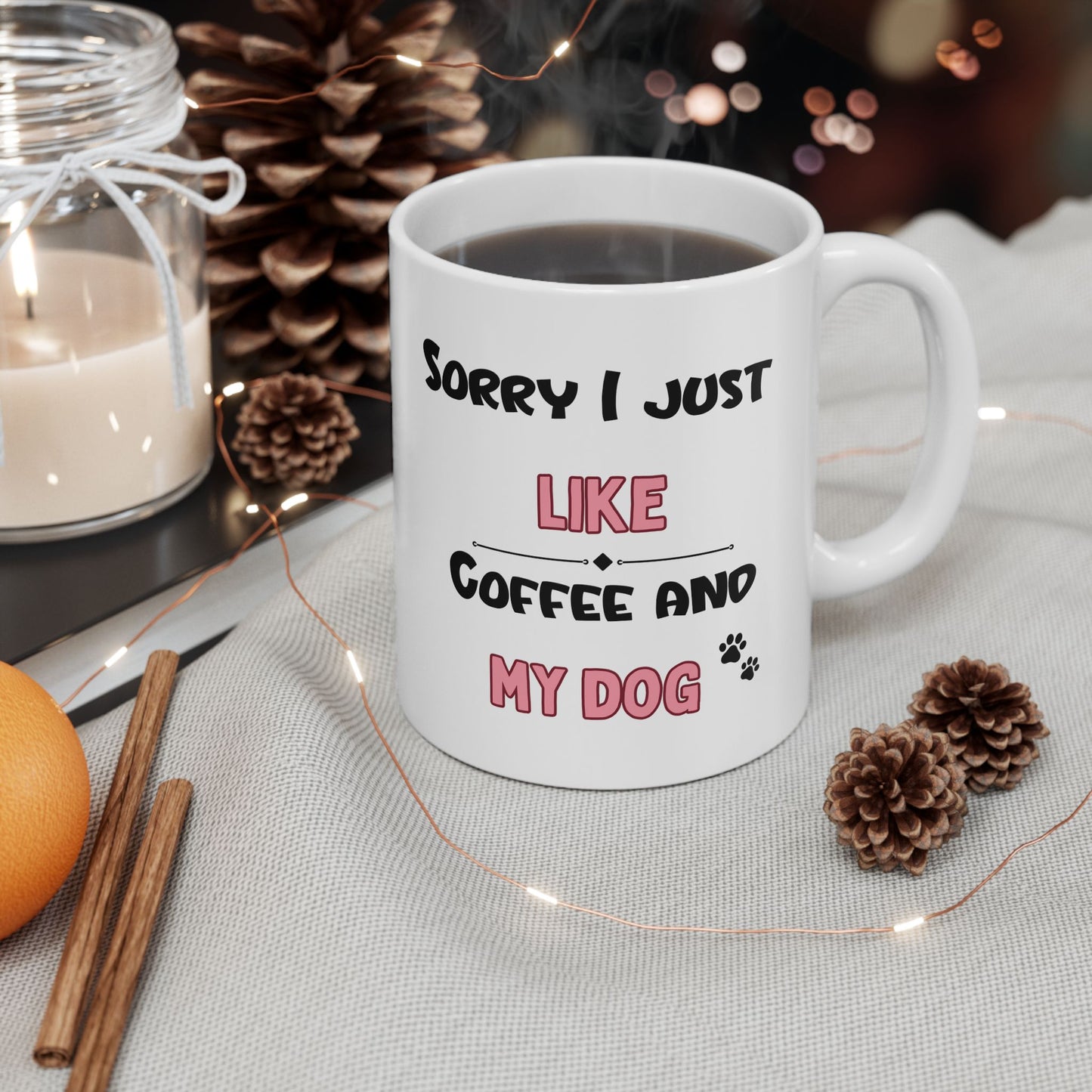 Coffee And Dog Mug