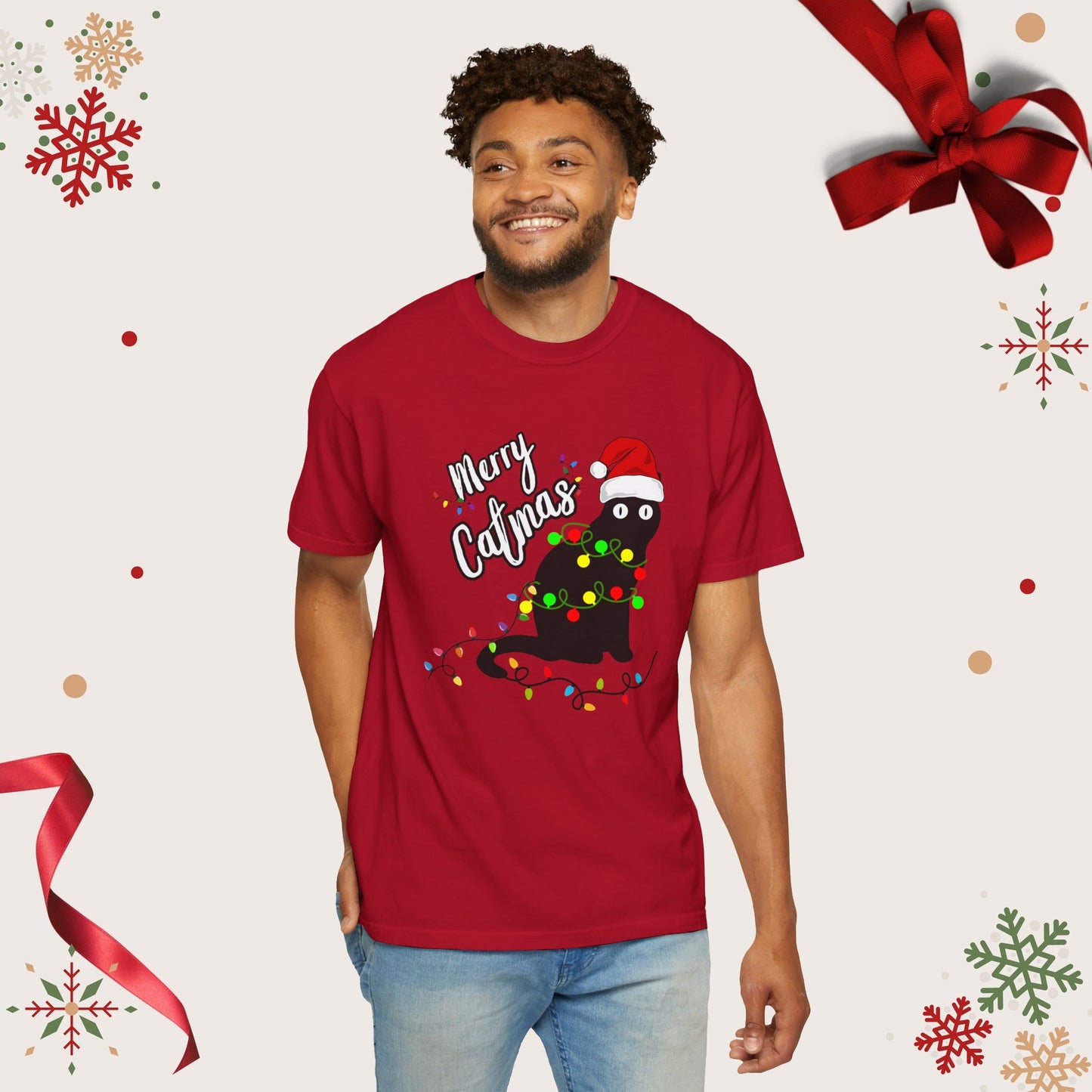Merry Catmas T-shirt