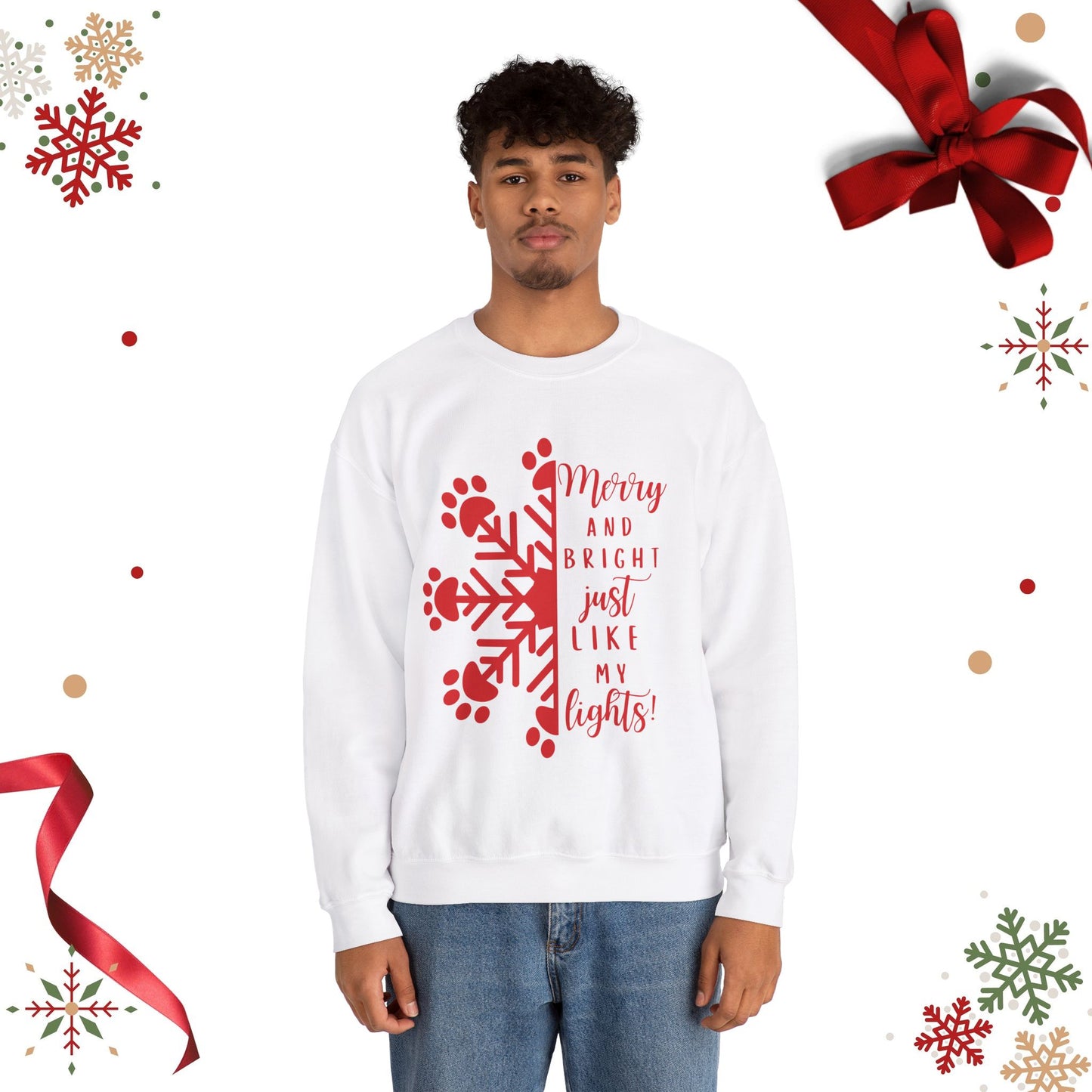 Bright Like My  Lights Sweatshirt