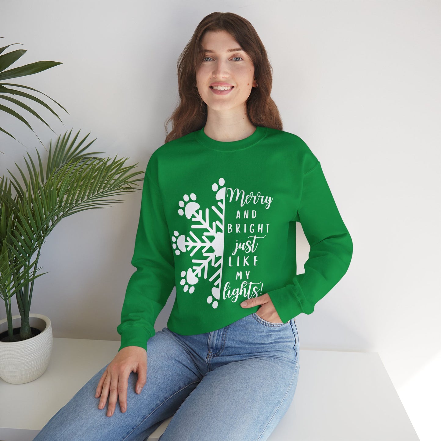 Bright Like My  Lights Sweatshirt