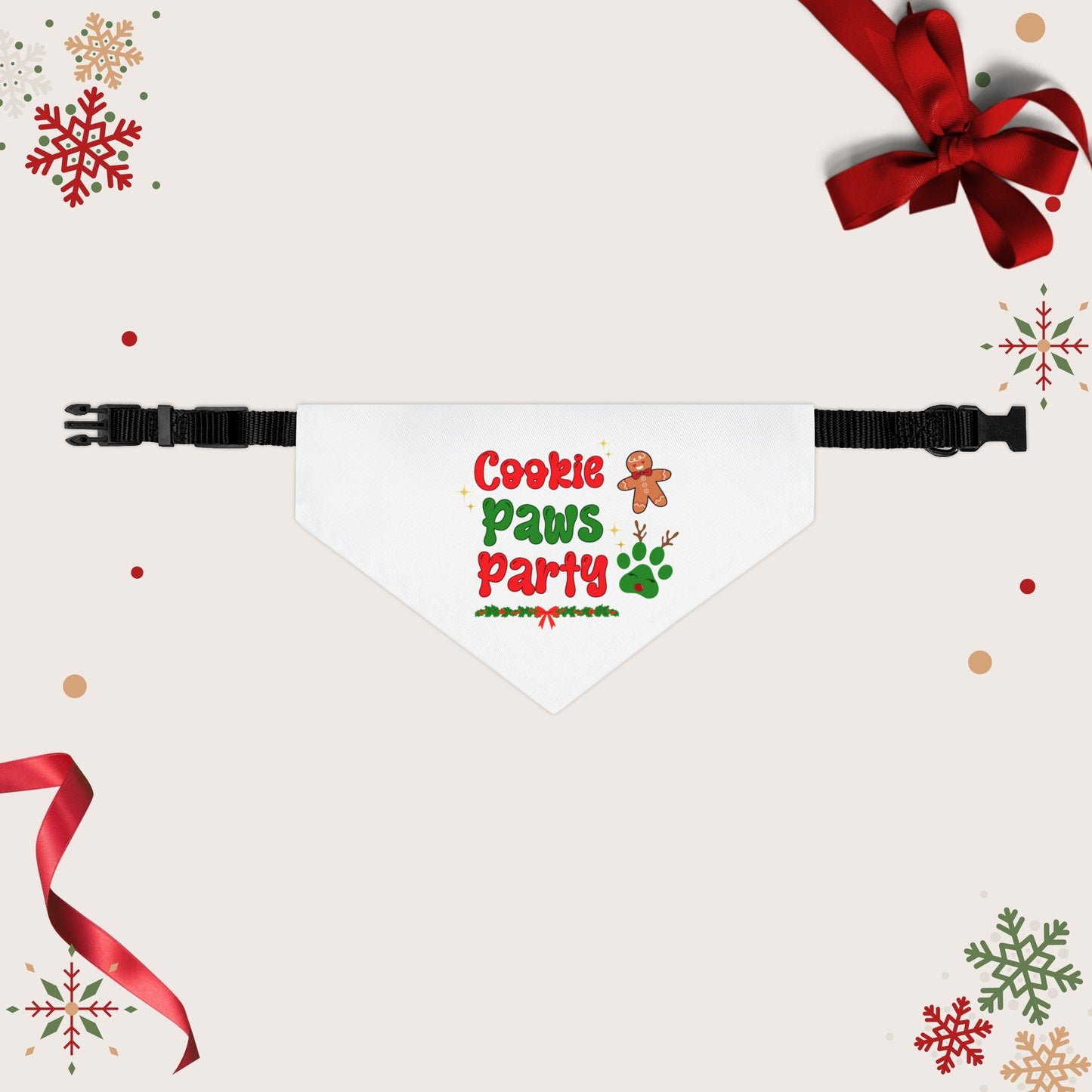 Cookie-Paws-Party  Bandana