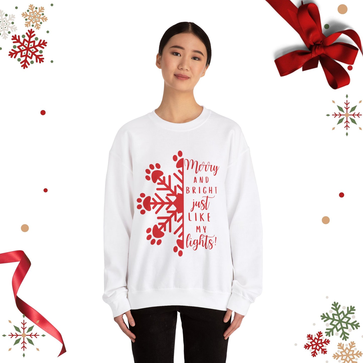 Bright Like My  Lights Sweatshirt