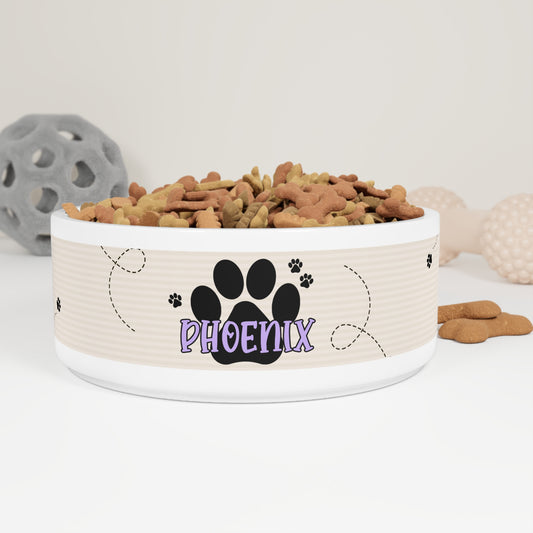 Personalized Pet Name Bowl