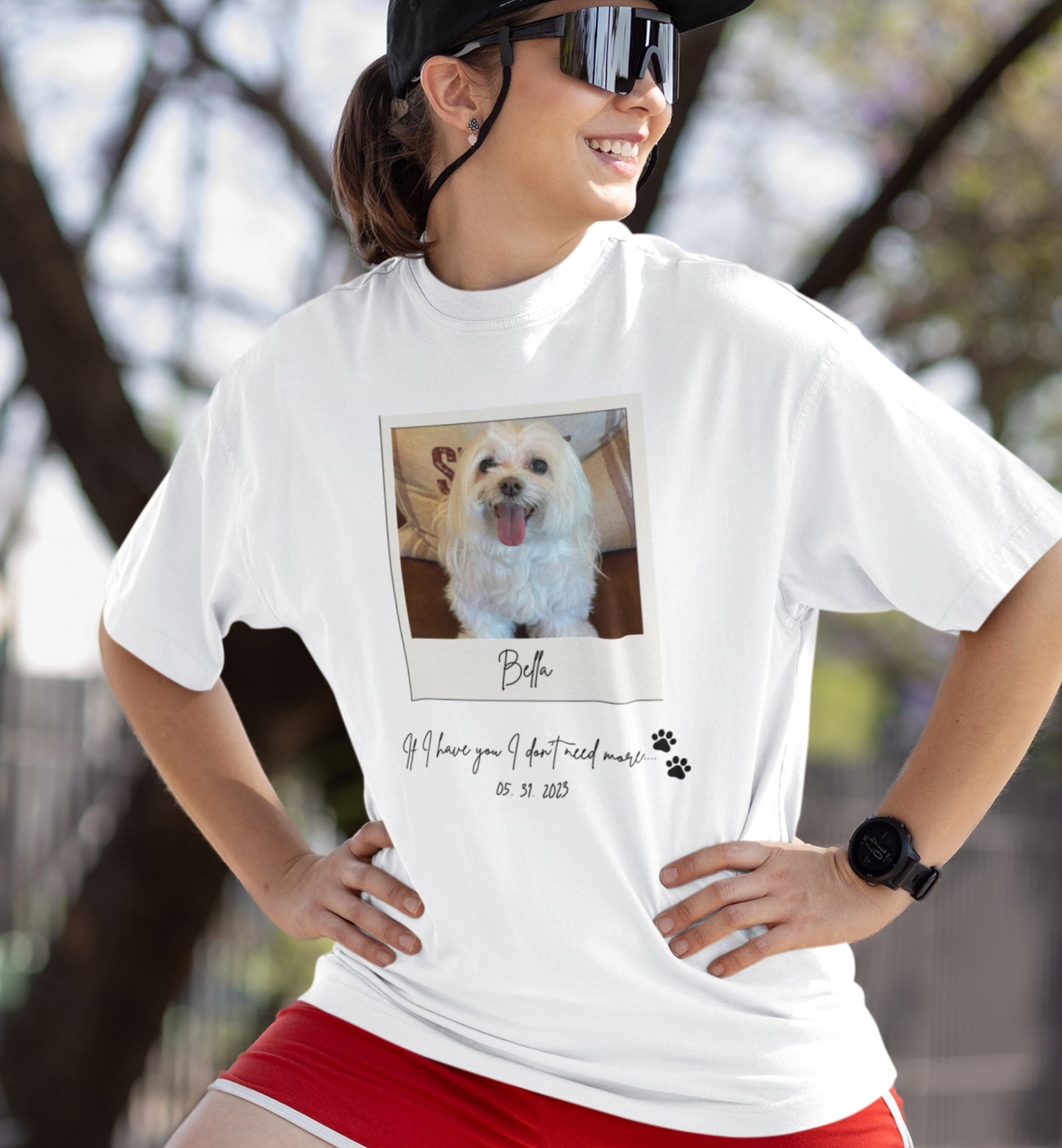 Personalized Name+Photo T-shirt