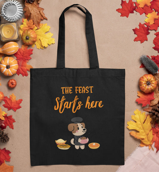 Starts Here Tote Bag