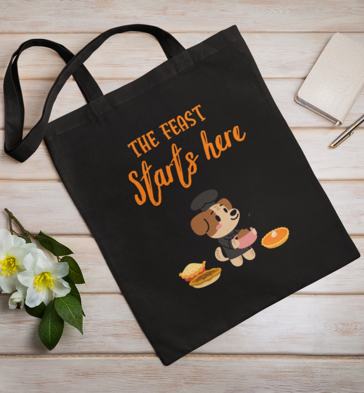 Starts Here Tote Bag