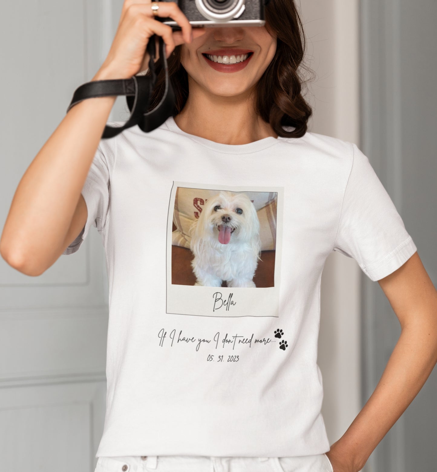 Personalized Name+Photo T-shirt