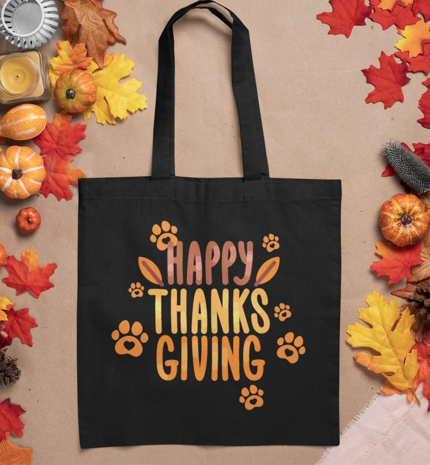 Happy Thanksgiving Tote Bag