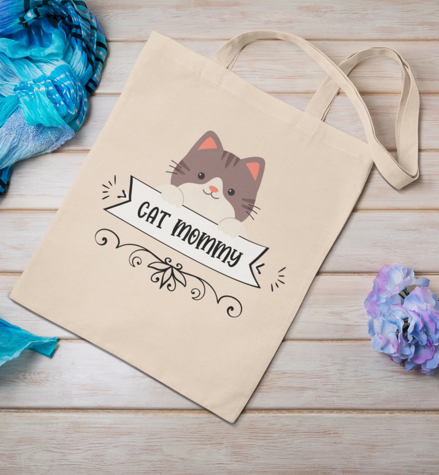Cat Mama Tote Bag
