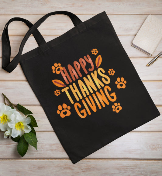 Happy Thanksgiving Tote Bag