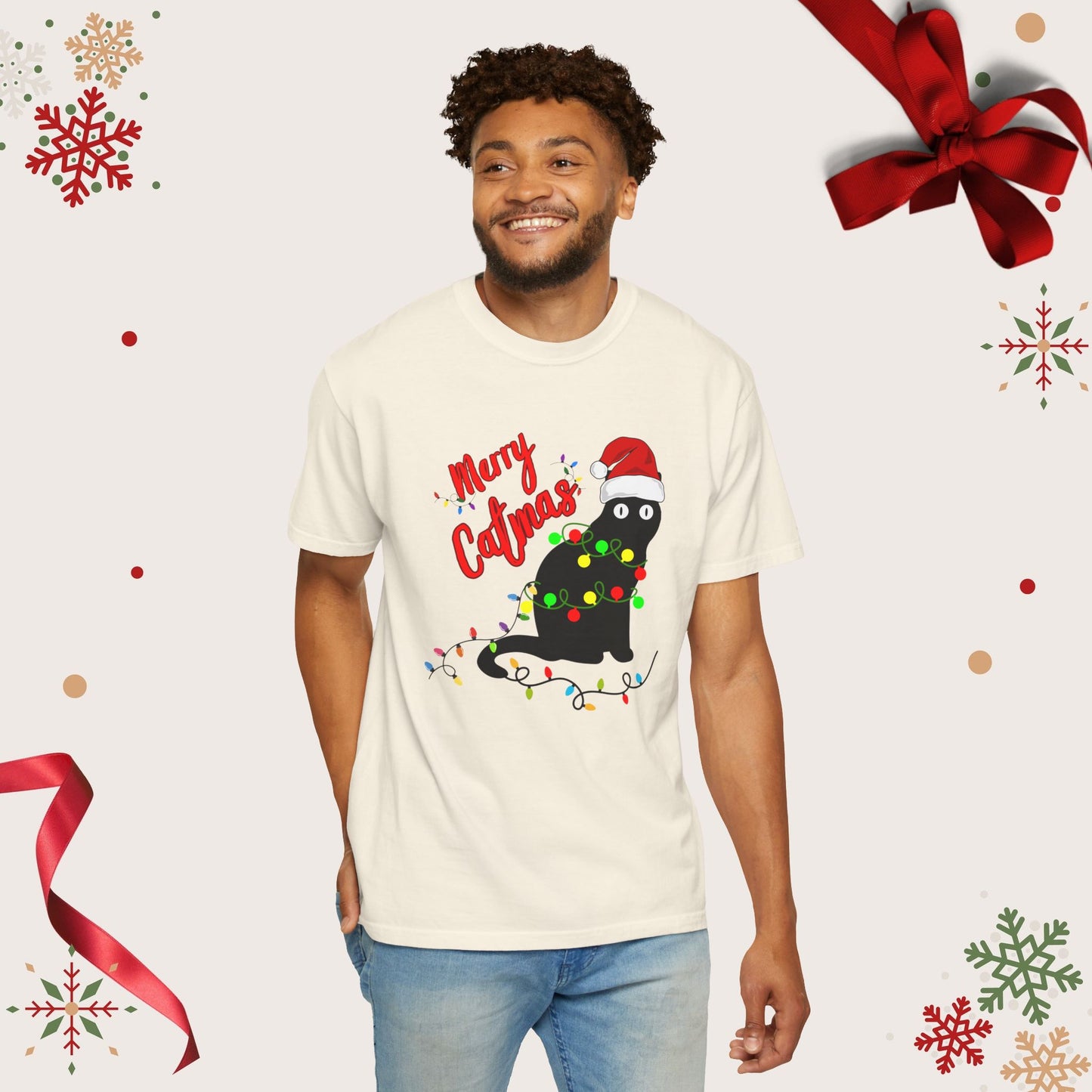 Merry Catmas T-shirt