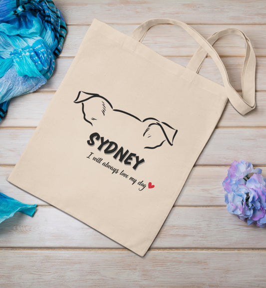 Personalized Name Tote Bag