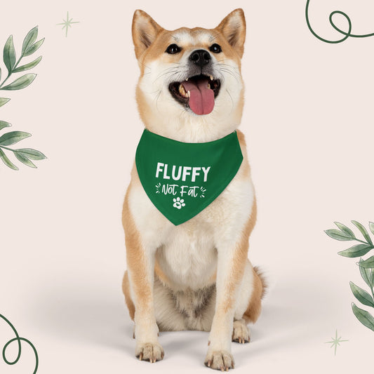 Fluffy Bandana Collar