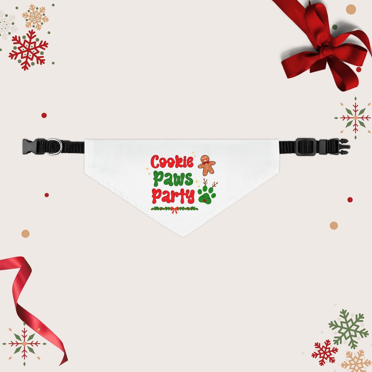 Cookie-Paws-Party  Bandana