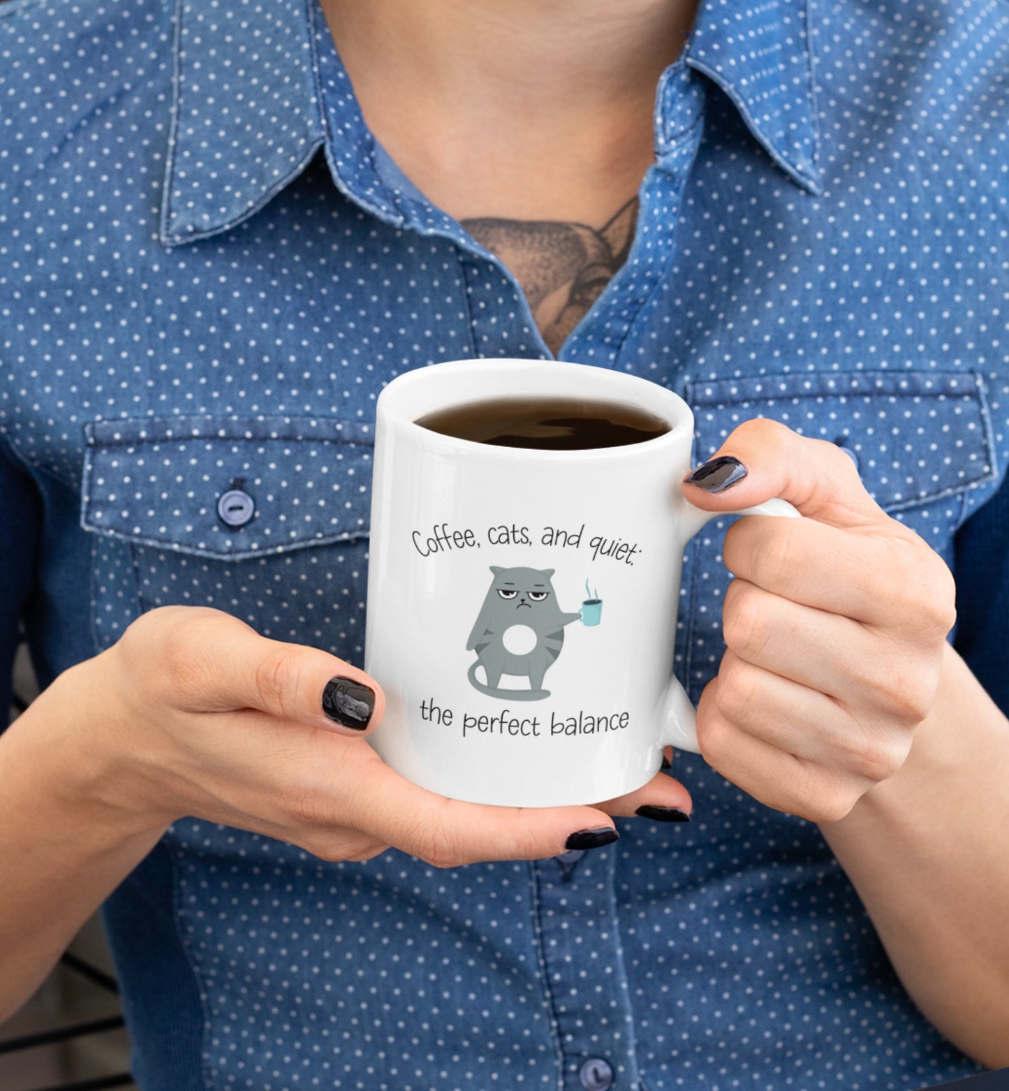 Coffee And Cat Mug