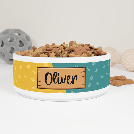 Personalized Pet Name Bowl