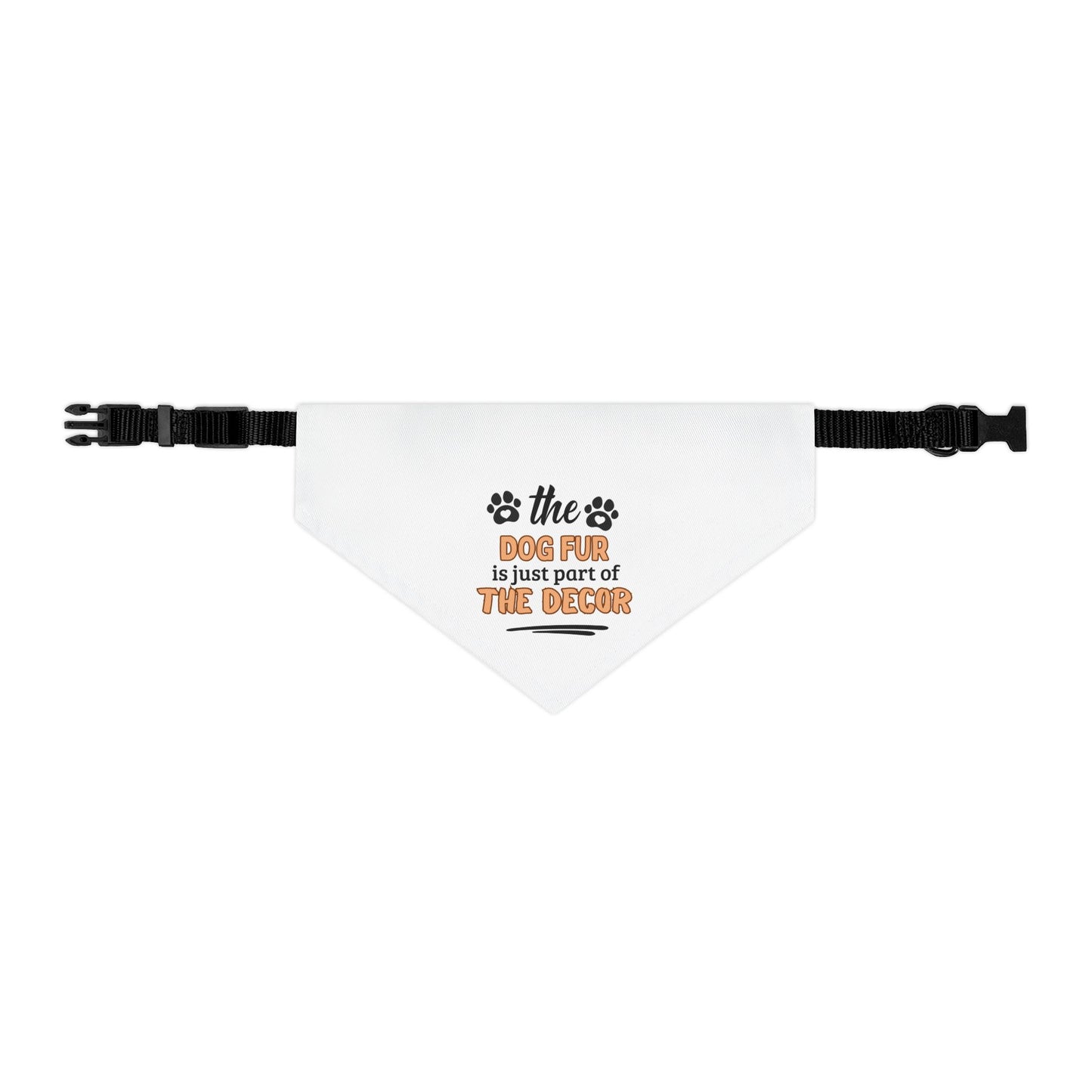 Dog Fur Bandana Collar