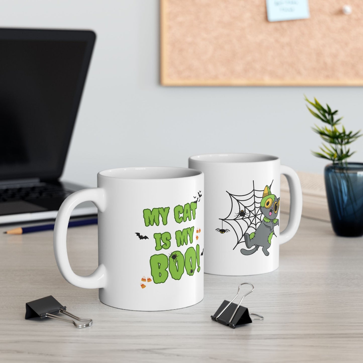 Halloween Cat Mug
