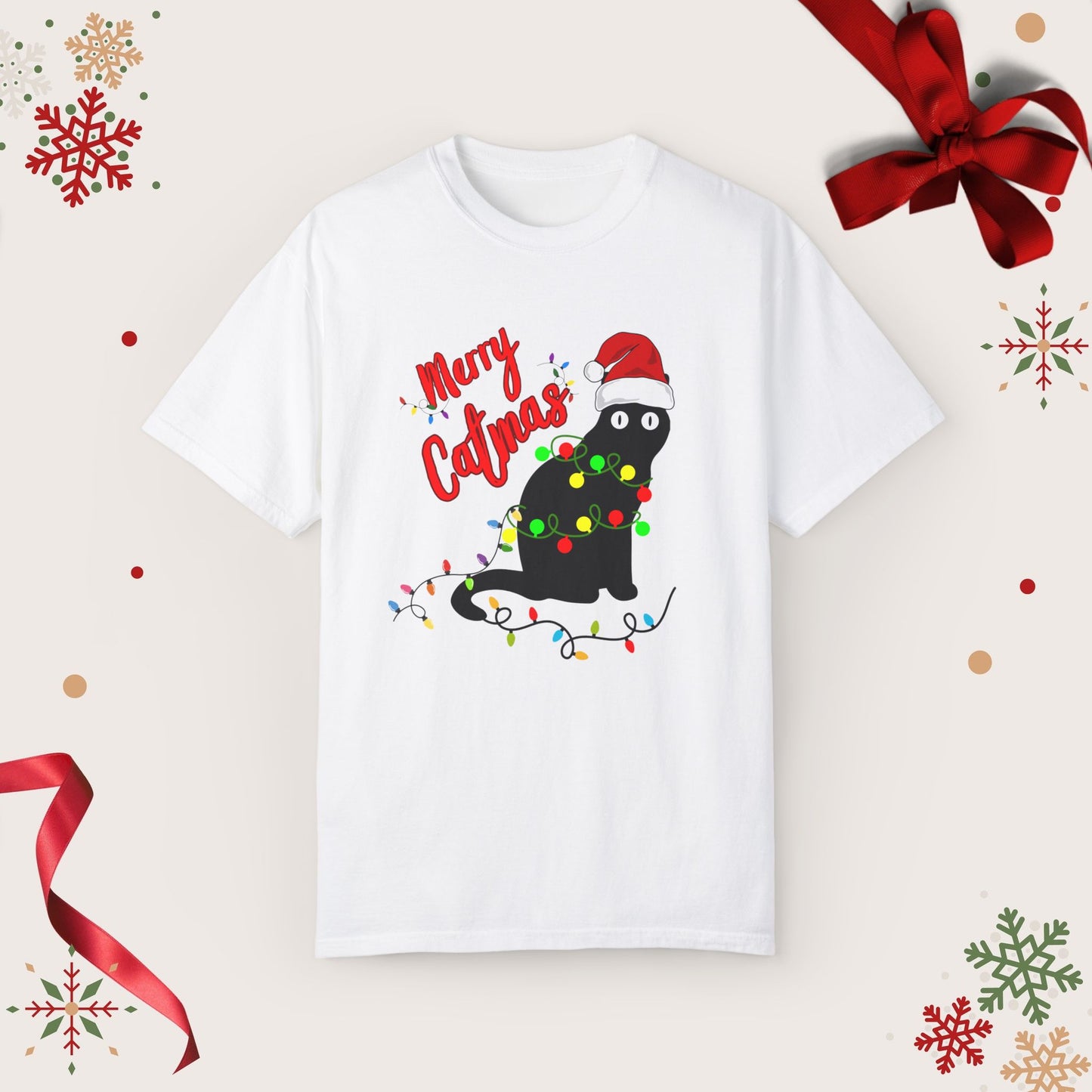 Merry Catmas T-shirt