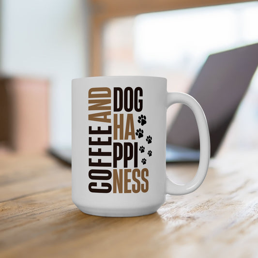 Coffee And Dog Happiness