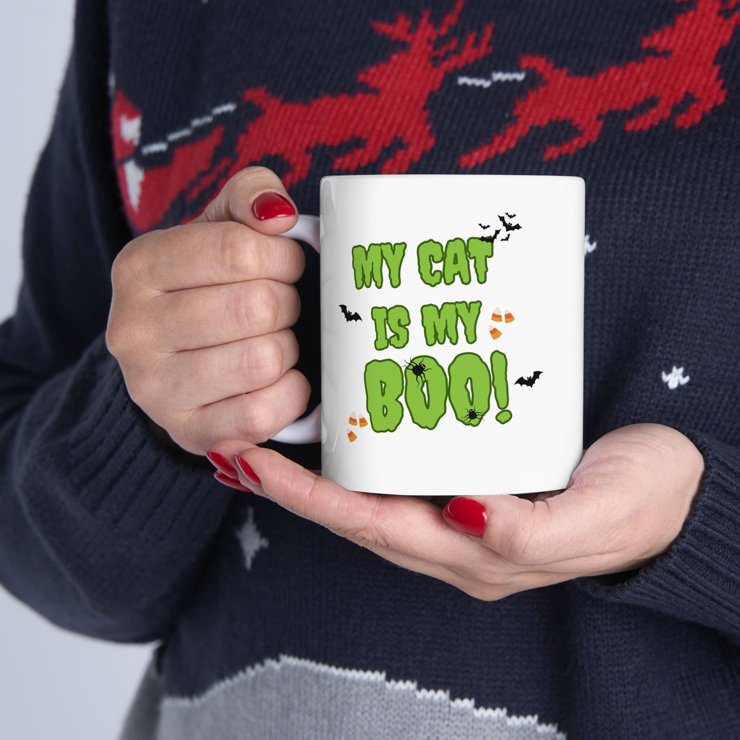 Halloween Cat Mug