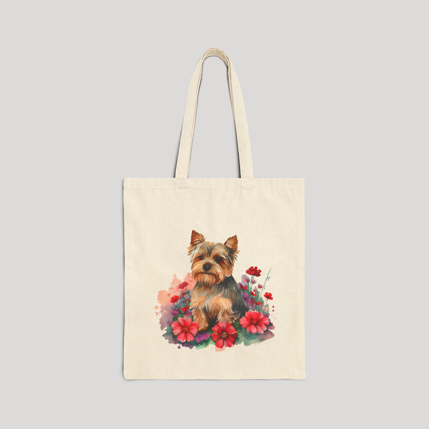 Paws and Flowers Tote Bag