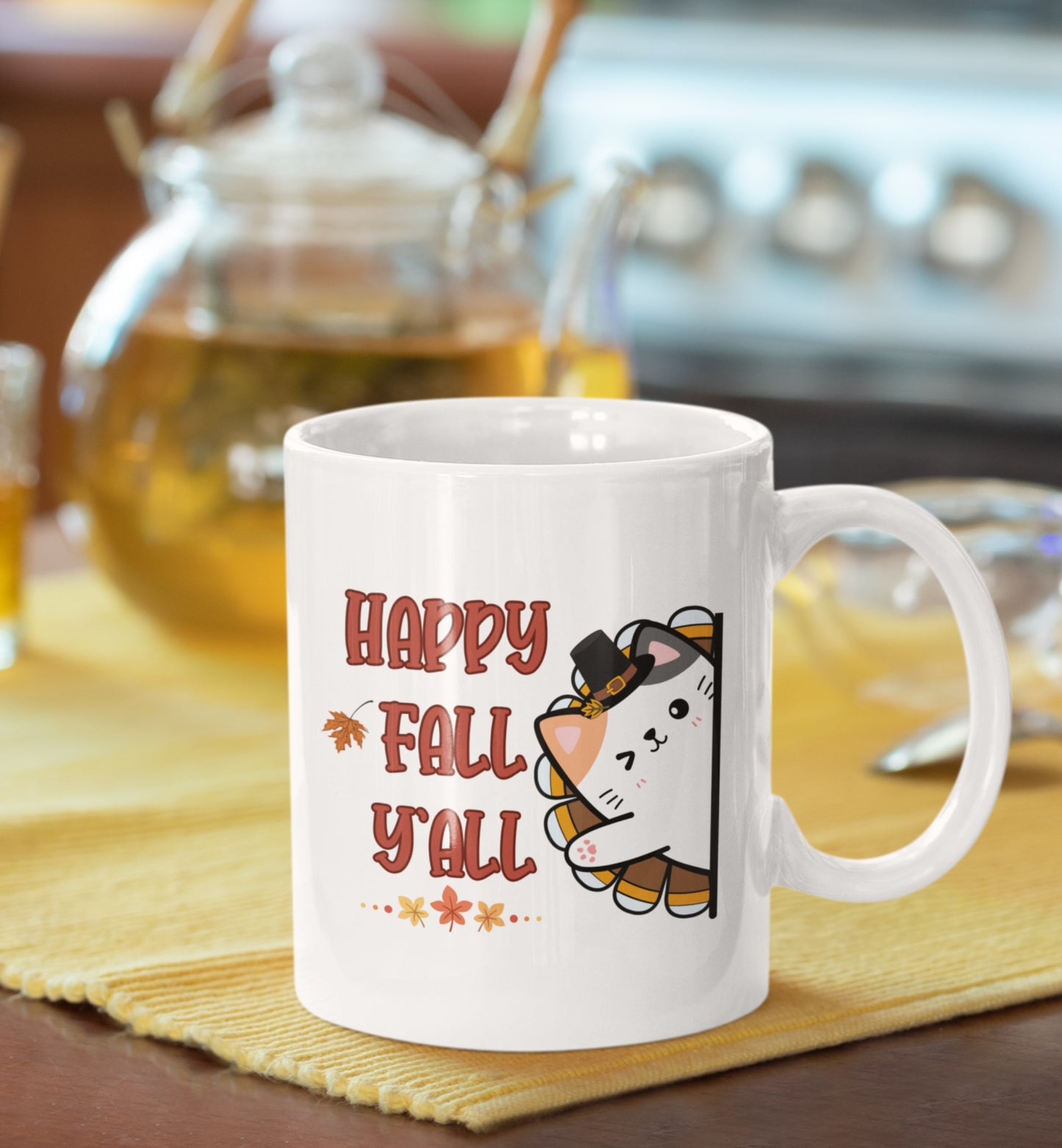 Happy Fall Y'all Mug