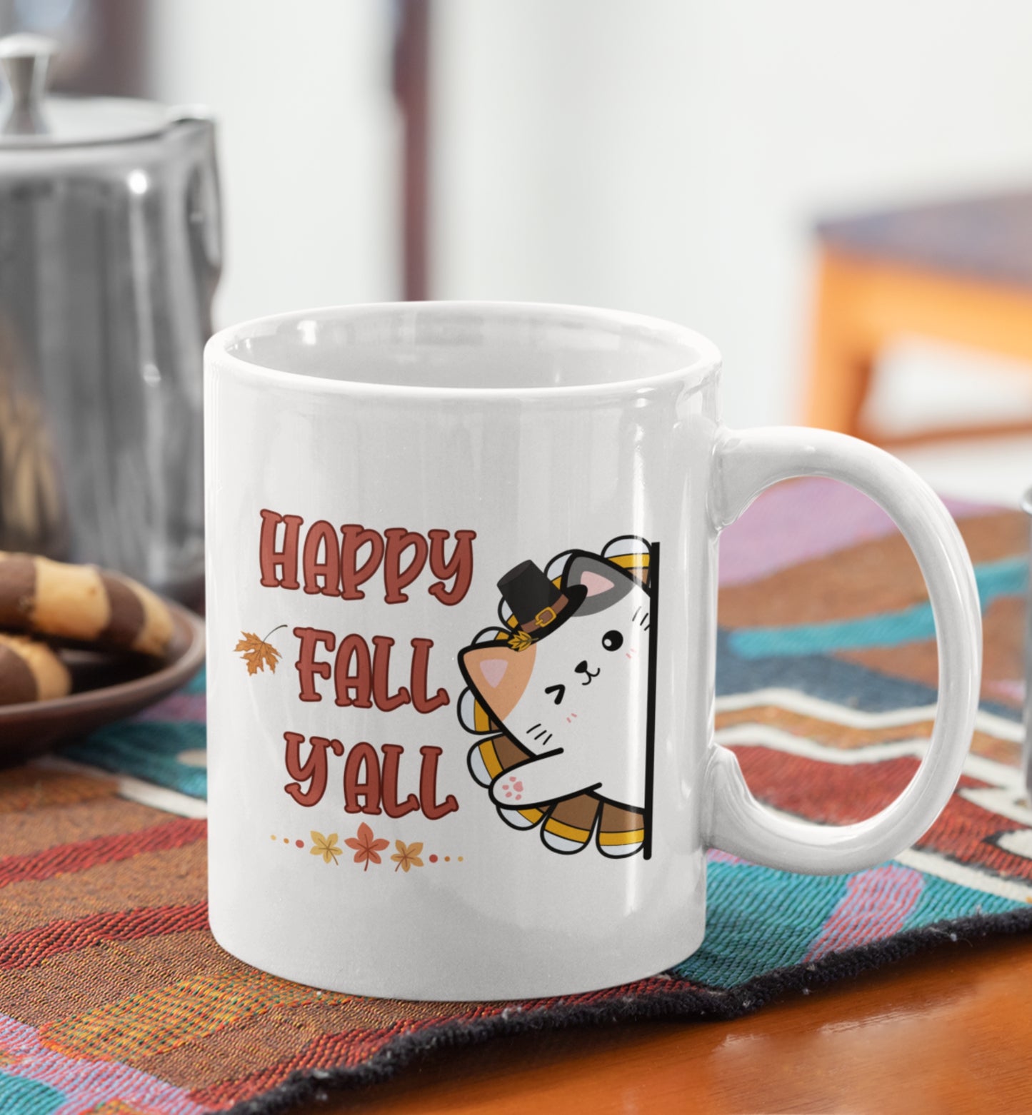 Happy Fall Y'all Mug