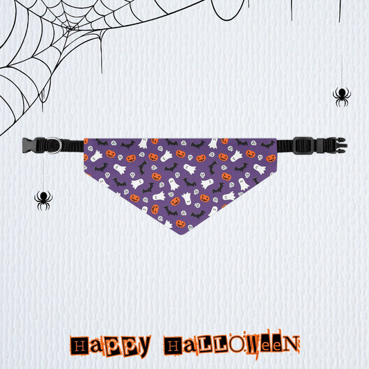 Halloween Pet Bandana Collar