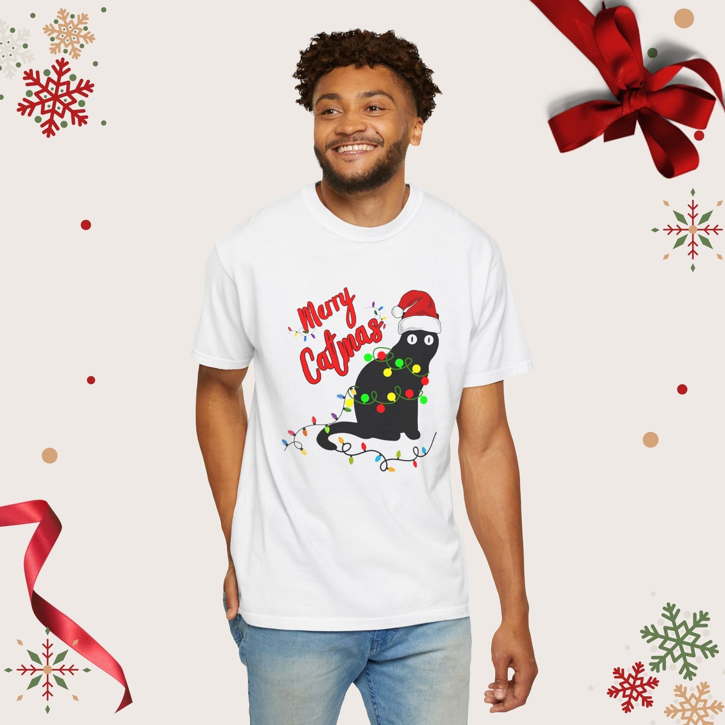 Merry Catmas T-shirt