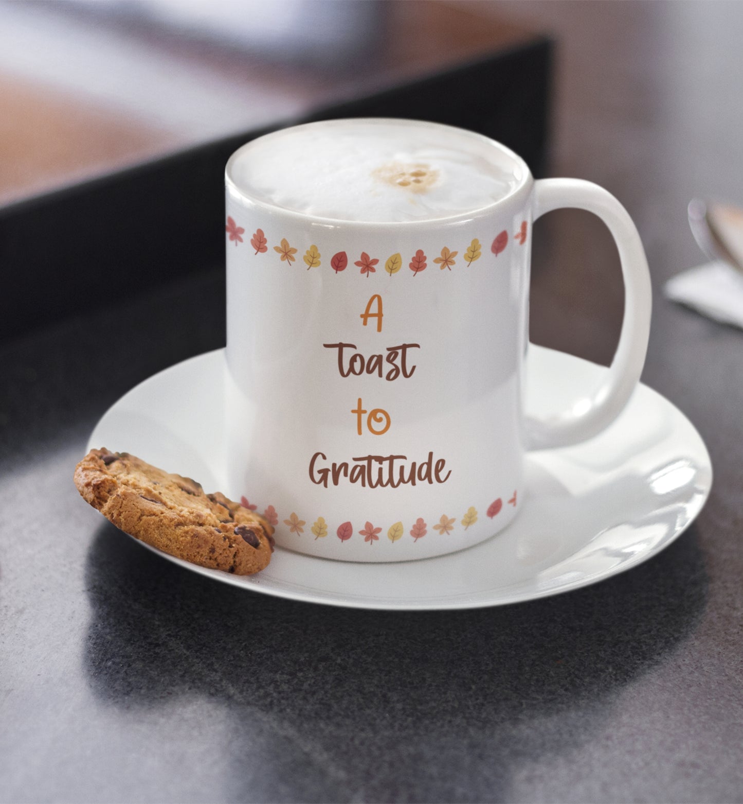 A Toast to Gratitude Mug