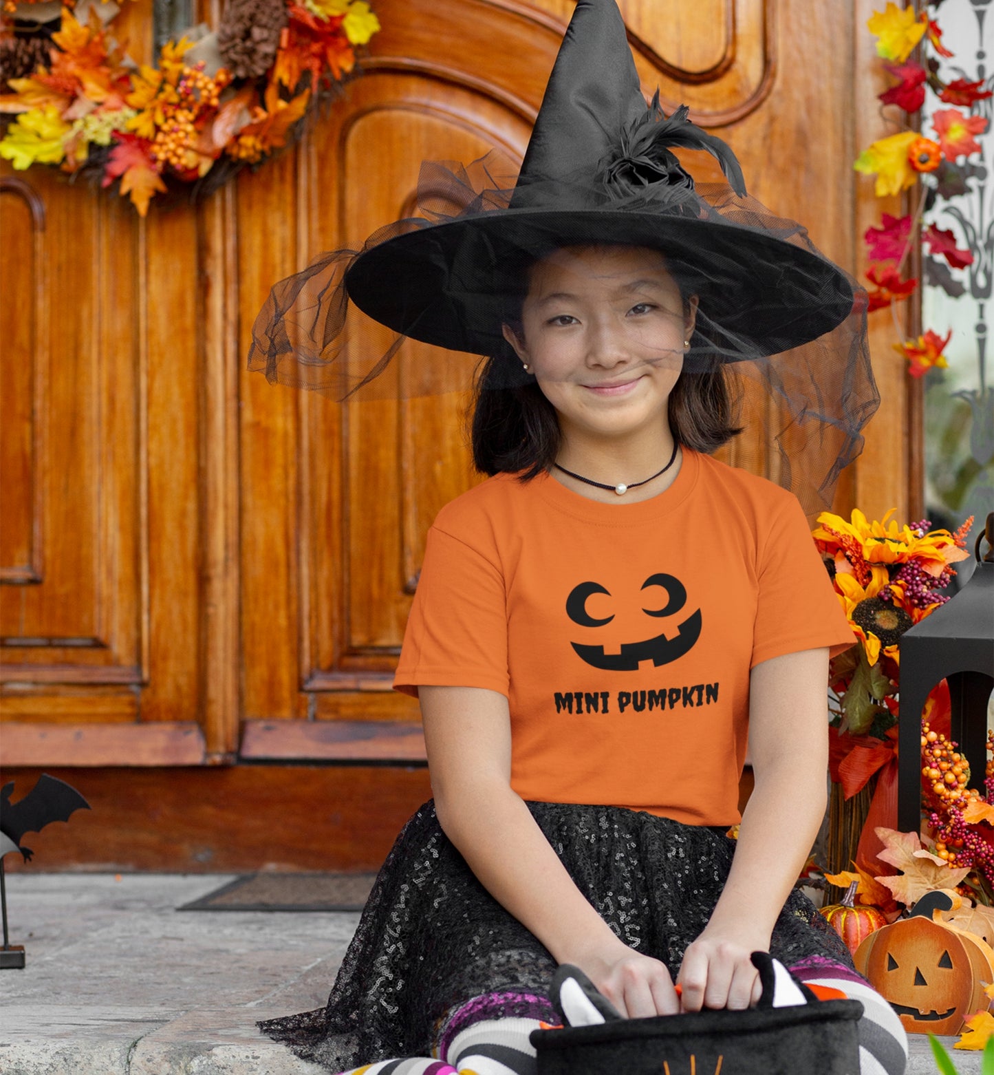 Mini Pumpkin Kids T-shirt
