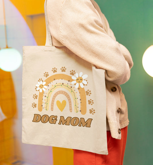 Dog Mom Tote Bag