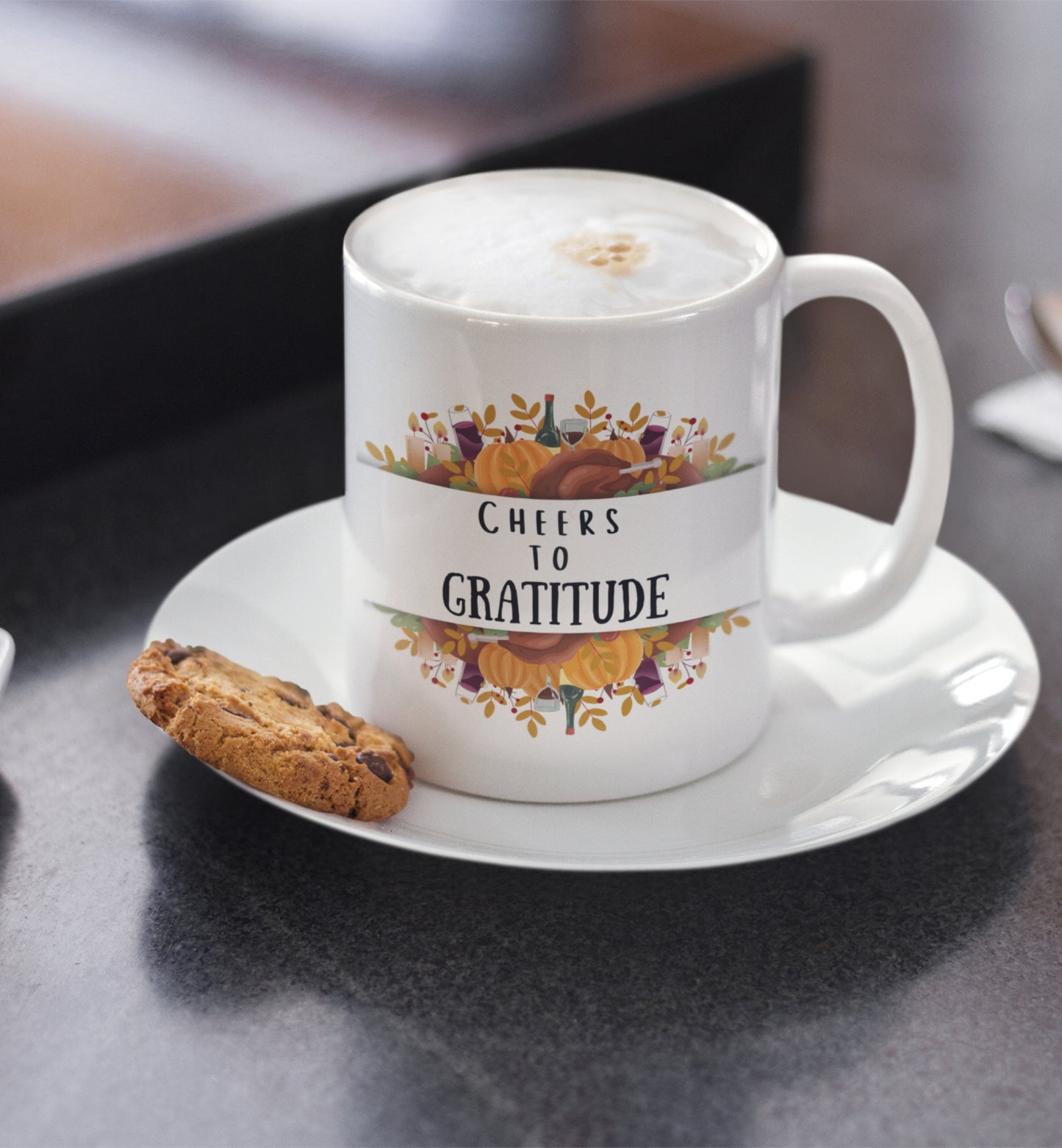 Cheers To Gratitude Mug