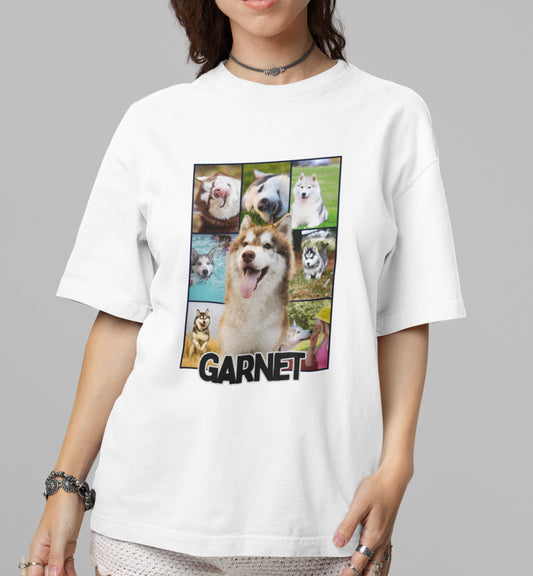Personalized Name+Photos (8) T-shirt