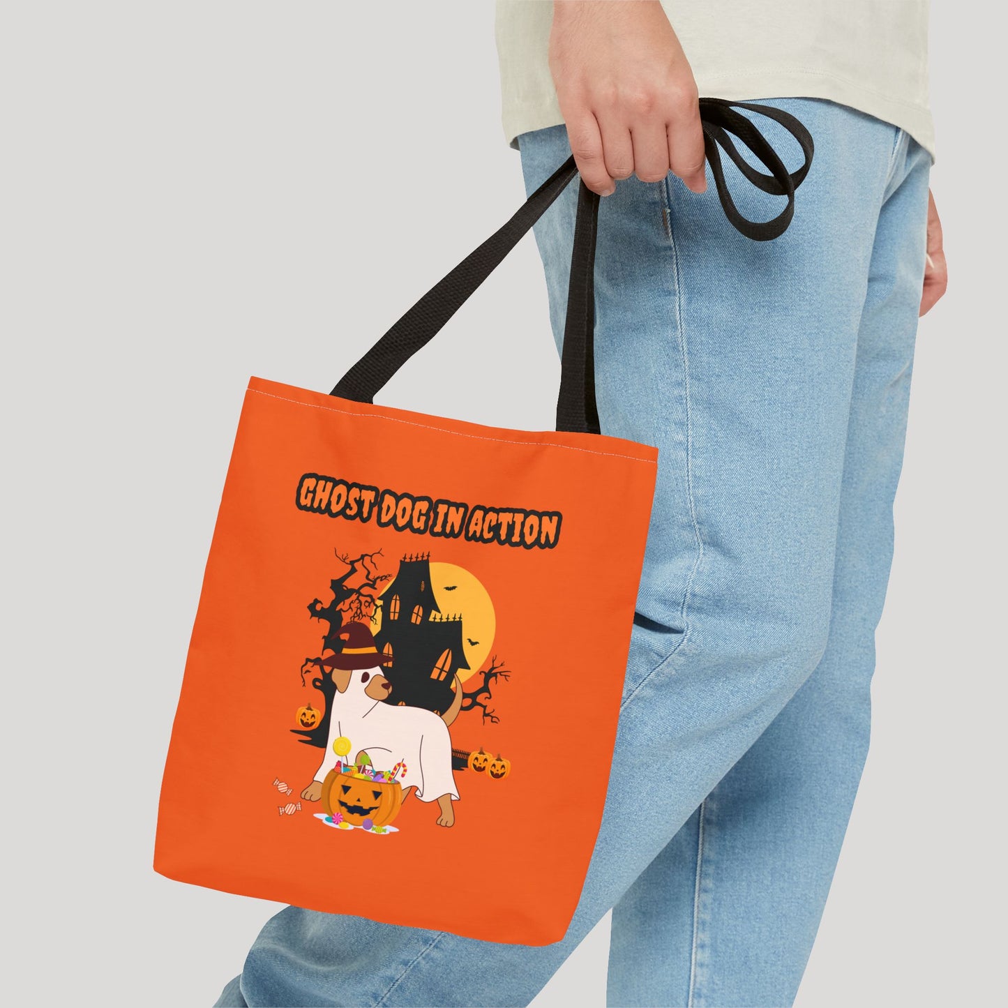 Ghost Dog Tote Bag