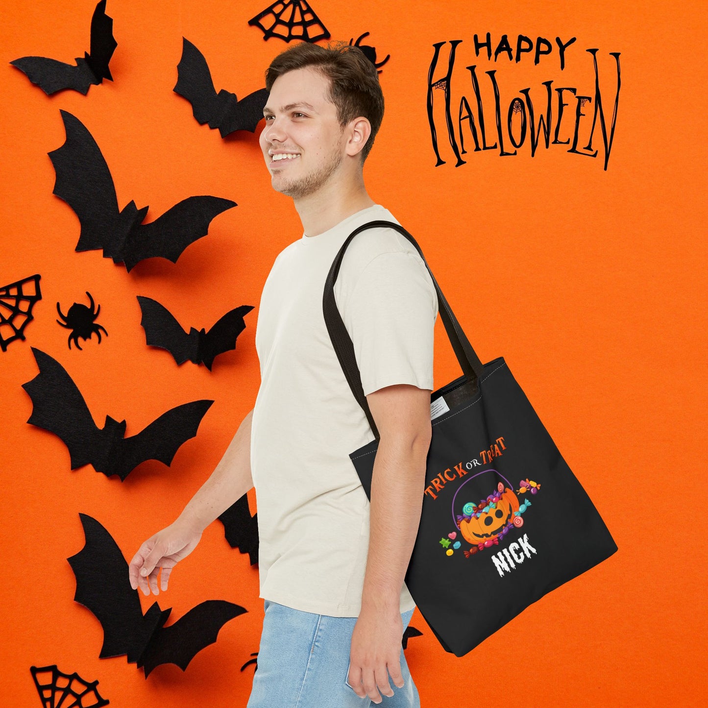 Trick or Treat Tote Bag