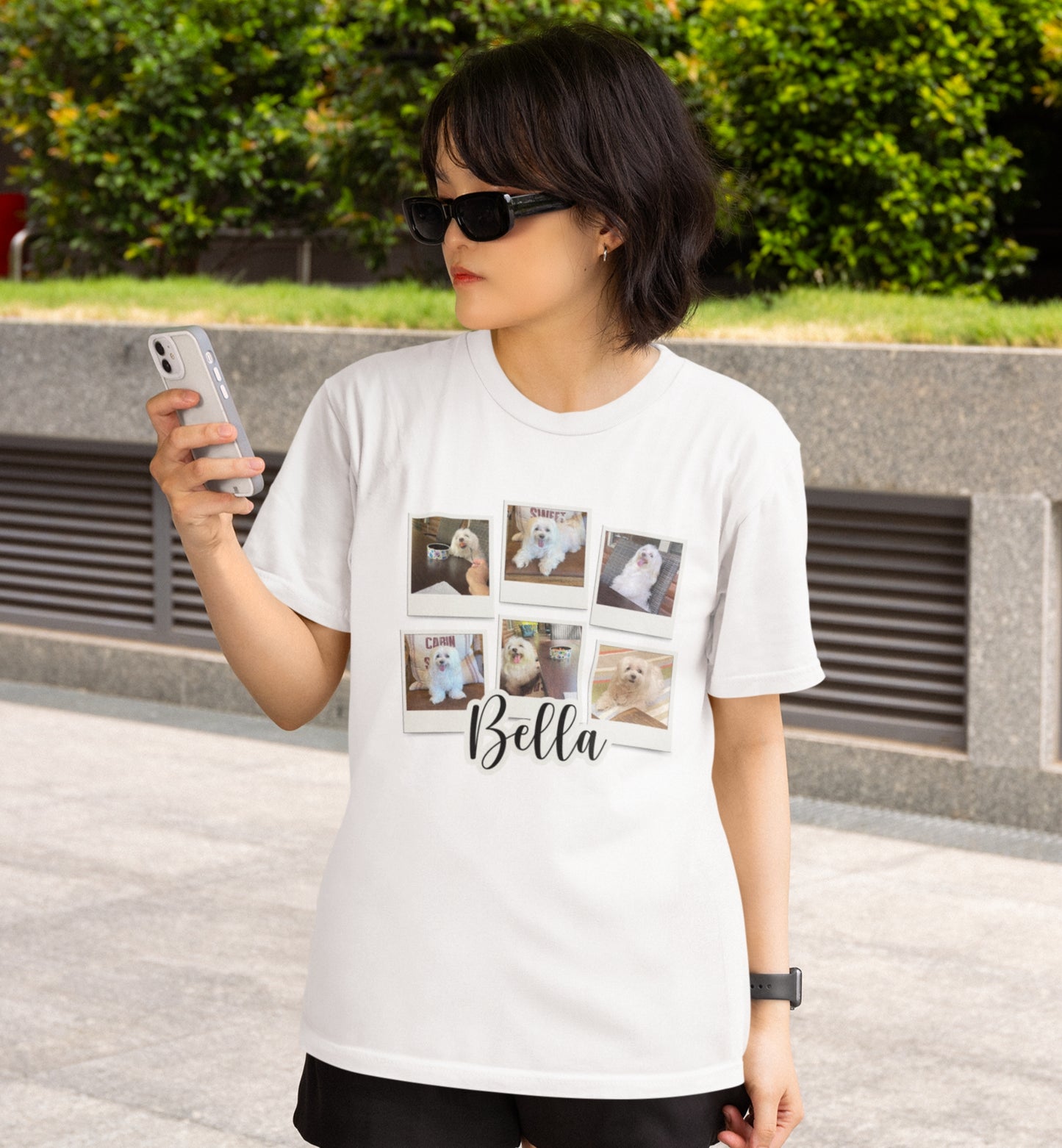 Personalized Name+Photos (6) T-shirt