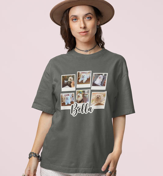 Personalized Name+Photos (6) T-shirt