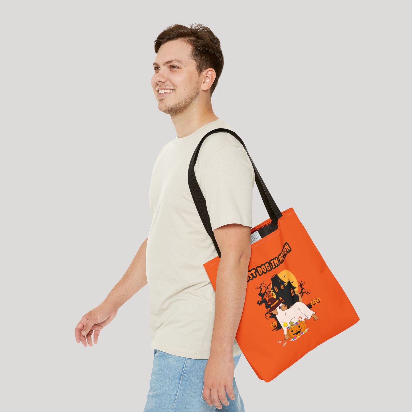Ghost Dog Tote Bag