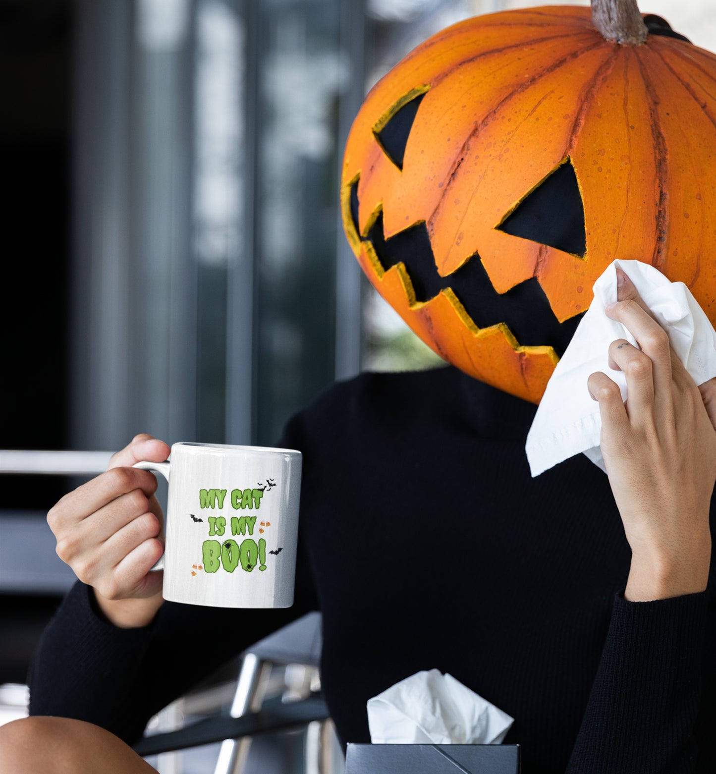 Halloween Cat Mug