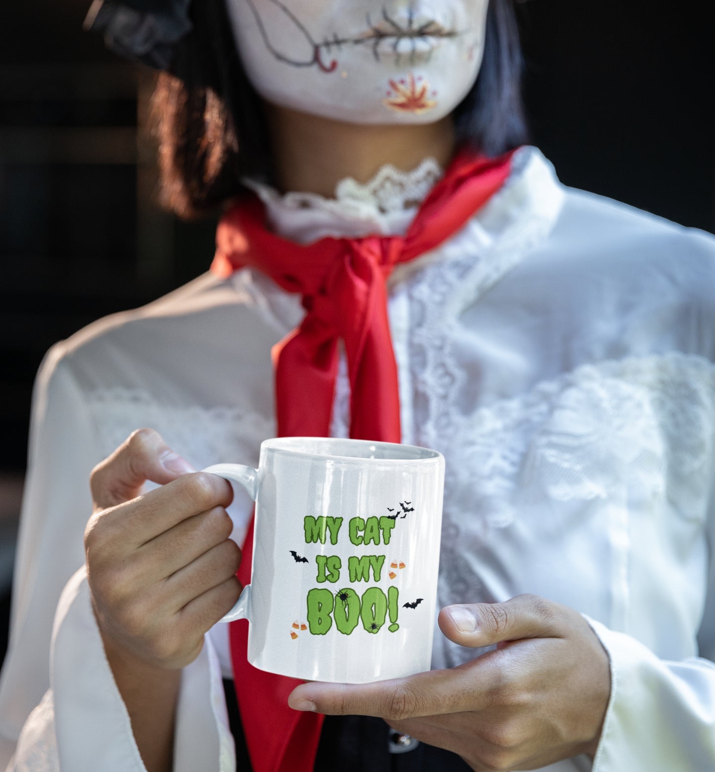 Halloween Cat Mug