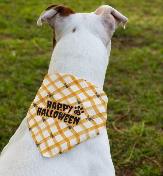 Happy Halloween Pet Bandana Collar