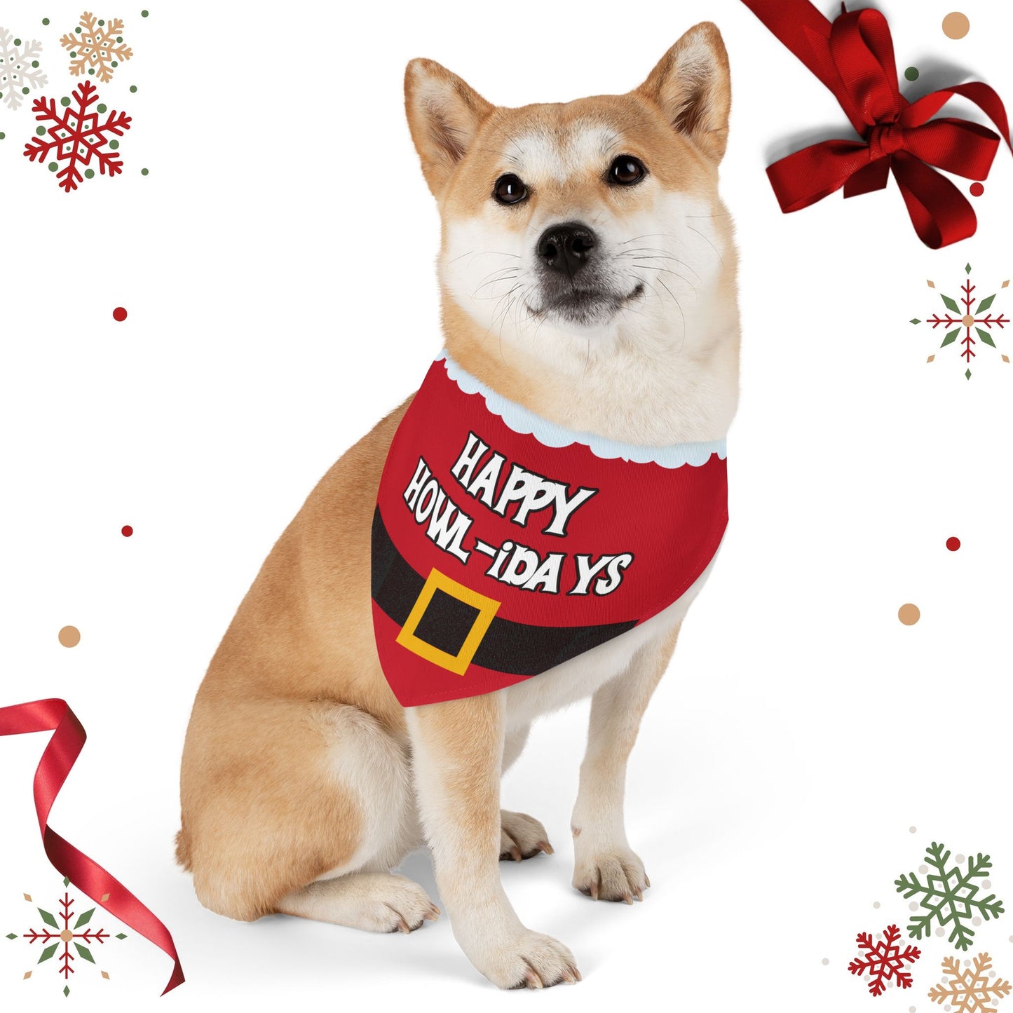 Happy Howl-idays Bandana