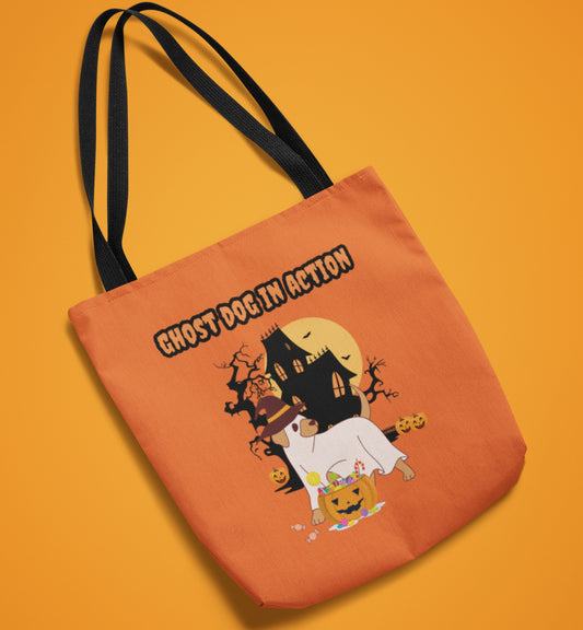 Ghost Dog Tote Bag